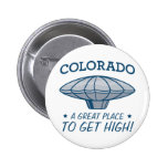 Ballonjungen-Falke heene Colorado Anstecknadelbutton