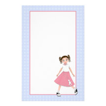 Bammel-Wanzen-Retro Tanz-Briefpapier Individuelles Druckpapier