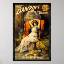 Bancroft: Prinz von Magier-Neuauflage Vintage 6 x Posterdruck