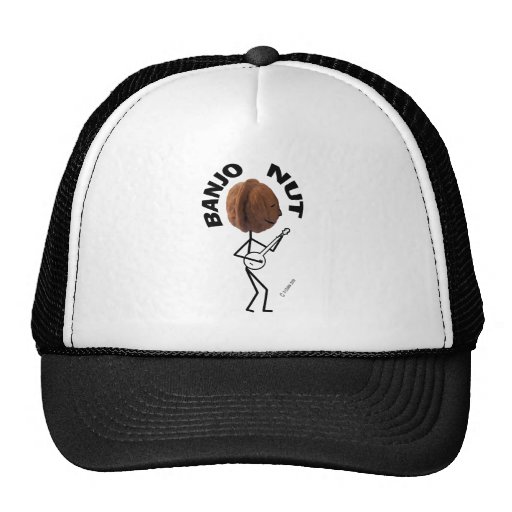 Banjo-Nuss Baseball Mützen
