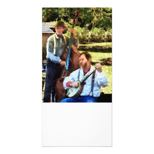 Banjo und Baß Fotokarten