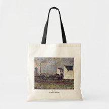 Banlieue durch Seurat Georges Tasche