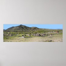 Bannack PionierGeisterstadt - Montana Posterdruck