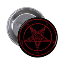Baphomet Anstecknadelbuttons