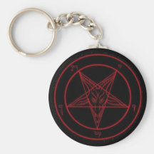 baphomet - besonders angefertigt schlüsselbänder