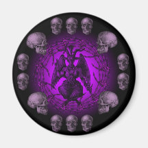 baphomet kühlschrankmagnet