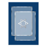 Bar Mitzvah Einladungs-Wartekarte irgendeine Farbe
