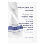 Bar Mitzvah Tallit Individuelle Einladung