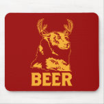 Bär + Rotwild = Bier Mauspads