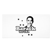 Barack das USA-T-Shirt Individuelle Foto Karten