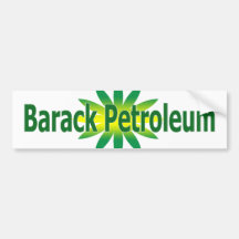 Barack Erdöl-Autoaufkleber