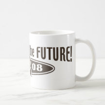 Barack für den zukünftigen Becher Kaffee Tasse