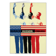 Barack Hussein Obama Karte