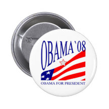 Barack Obama 2008 runder Knopf - besonders angefer Anstecknadelbutton