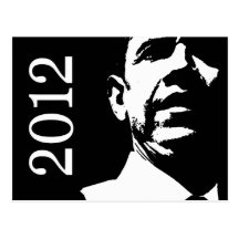 Barack Obama 2012 Postkarten