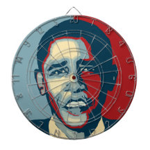 Barack Obama Dartscheibe