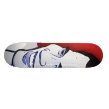 Barack Obama - dieser Individuelle Skatedecks