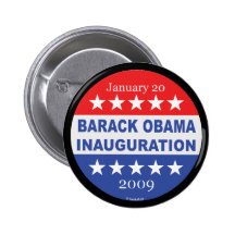 Barack Obama Einweihung Buttons