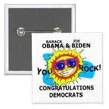 BARACK OBAMA GEWINNE! ANSTECKNADEL