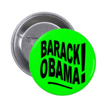 Barack Obama Wirbler Limoner grüner Knopf Anstecknadelbuttons