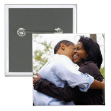 Barack u. Michelle Obama Button