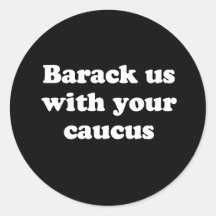 BARACK US MIT IHREM AUSSCHUSS FÜR WAHLANGELEGENHEI STICKER