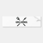 barbacue Königikone Autosticker