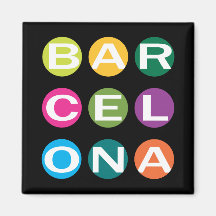 BARCELONA-Magnet Kühlschrankmagnet