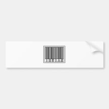 Barcode-Inder Auto Aufkleber