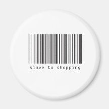 Barcode - Sklave zum Einkauf Magnete