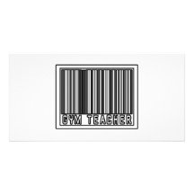 Barcode-Sportlehrer Fotokarten