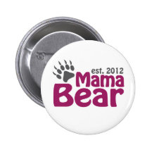 Bärentatze 2012 Mutter- Button