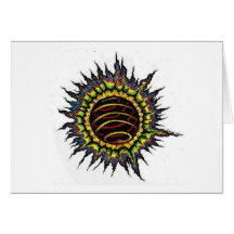 BargasArtworks "kosmische Explosions-" Karte