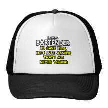 Barkeeper… nehmen an, dass ich nie falsch bin retrokultcap