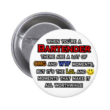 Barkeeper… OMG WTF LOL Anstecknadelbuttons