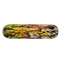 Barken-Designer-Kunst durch Foos auf Skateboard Skateboardbrett
