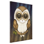 Barney der Schleiereule-Leinwand-Druck Galerie Falt Leinwand