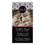 Barocke Eleganz-Save the Date Foto-Karte Fotokarte