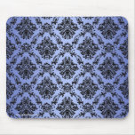 Barockes blaues gotisches viktorianisches Mousepad
