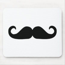 Bart - Schnurrbart Mousepads
