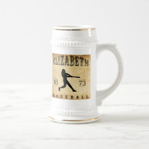 Baseball 1873 Elizabeth New-Jersey Teetasse