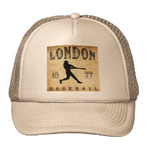 Baseball 1877 Londons Ontario Kanada Trucker Cap