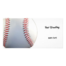 Baseball Bilderkarte