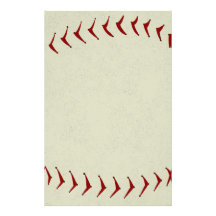 Baseball-Briefpapier Personalisierte Büropapiere