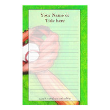 Baseball-Briefpapier Personalisiertes Druckpapier