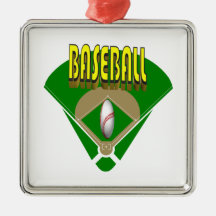 Baseball-Diamant Ornament