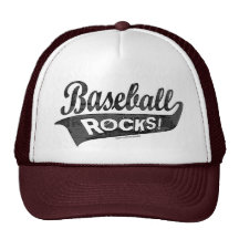 Baseball-Felsen! Hut Kultkappe