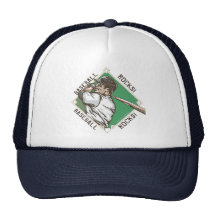 Baseball-Felsen-Teig-Hut Baseball Mützen