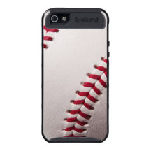Baseball - fertigen Sie Baseball-Hintergrund-Schab iPhone 5 Schutzhüllen