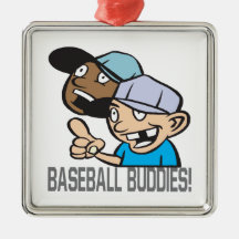 Baseball-Freunde Ornamente
